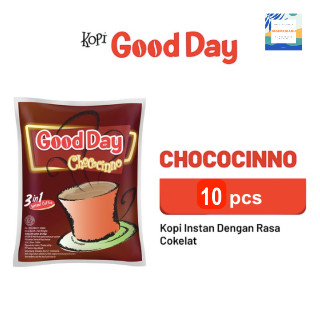 KOPI GOOD DAY CHOCOCINNO Renteng KAPAL API GOOD DAY CHOCOCINNO Renteng