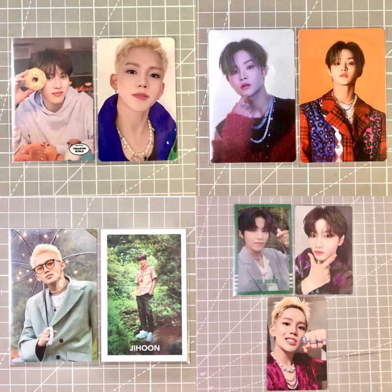 (READY STOCK MURAH) OFFICIAL Photocard PC Treasure Group Hyunsuk Jihoon Yoshi Junkyu Mashiho Jaehyuk