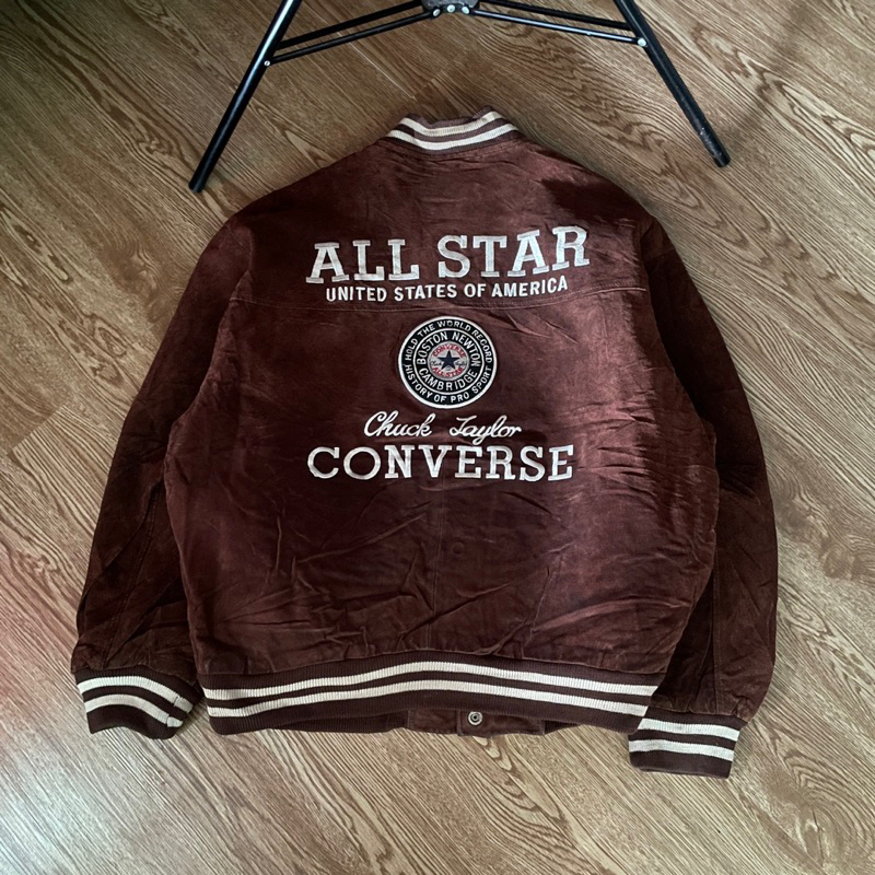 VARSITY CONVERSE LEATHER JACKET VINTAGE