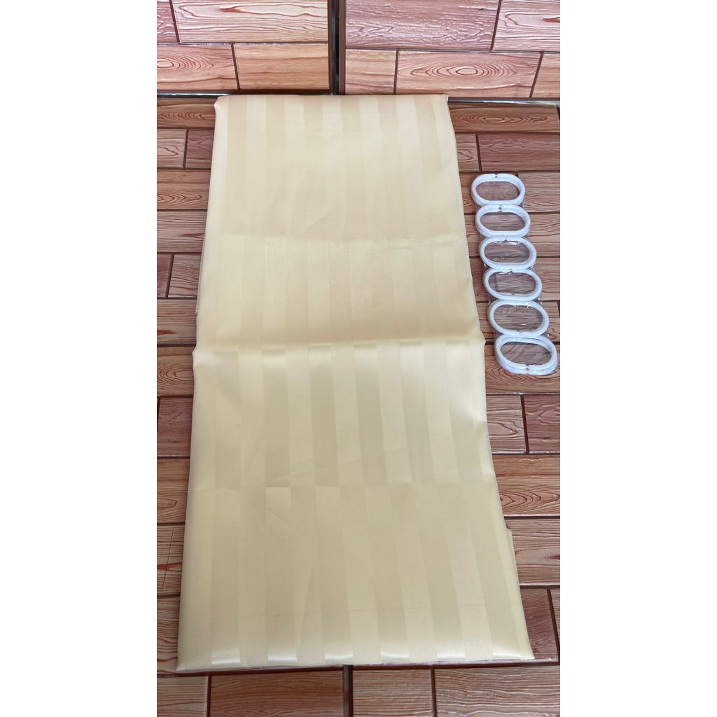 Tirai Kamar Mandi Premium /Tirai Shower Tebal Pre,Ium/Tirai Kamar Mandi Salur/Tirai Pembatas Ruangan