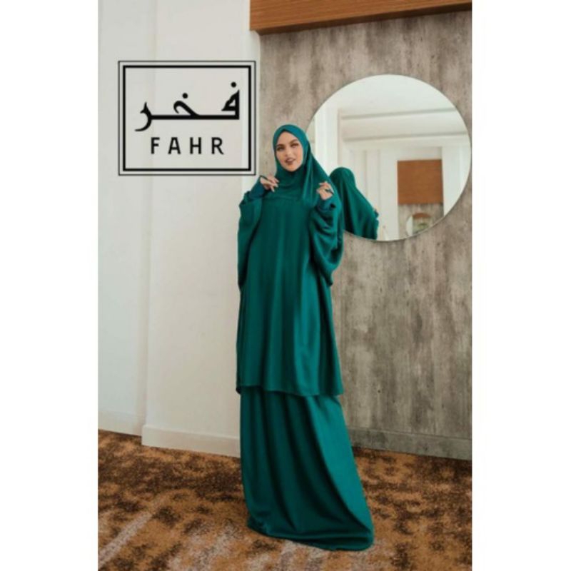 Mukena Fahr Malaysia Atas Bawah Ukuran Jumbo