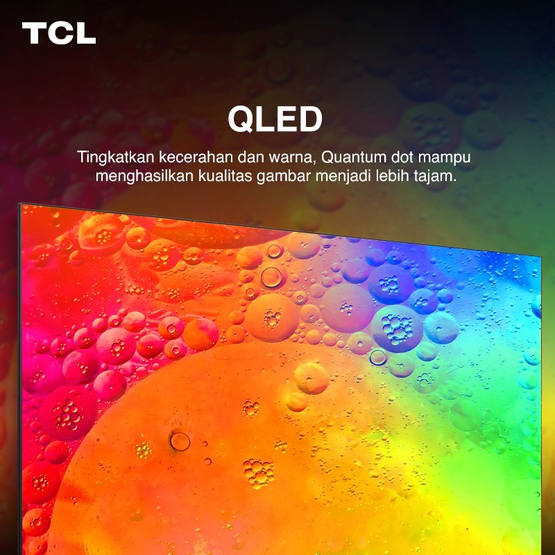 TCL LED TV 55&quot; 55C645 QLED 4K UHD Google C645 SMART TV HDR10+ DOLBY