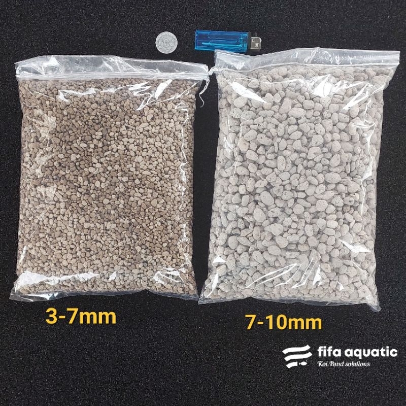 Pumice 1kg media tanam kaktus sekulen batu apung lembut