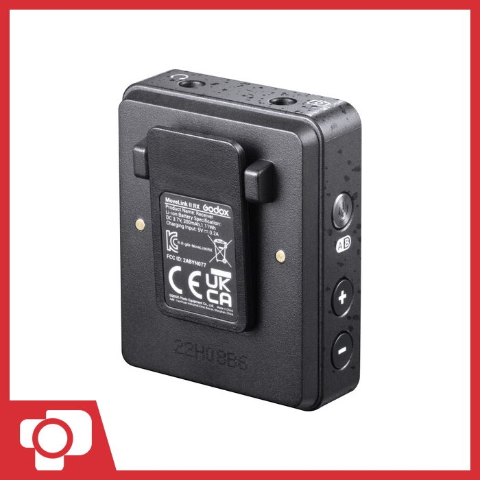 Godox Movelink II M2 3.5mm Wireless Microphone Kamera Smartphone