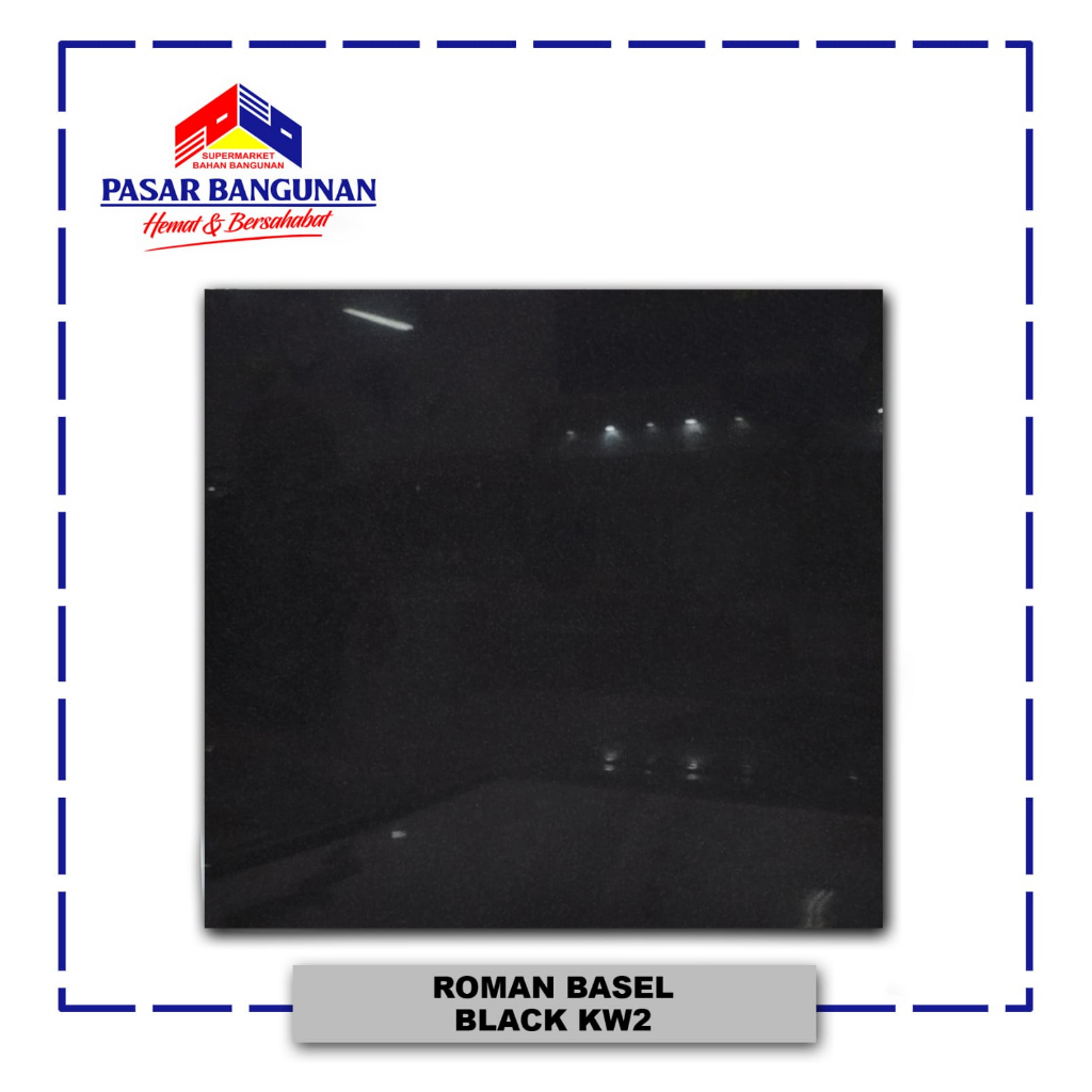 Granit ROMAN Basel Black 60x60 KW 2