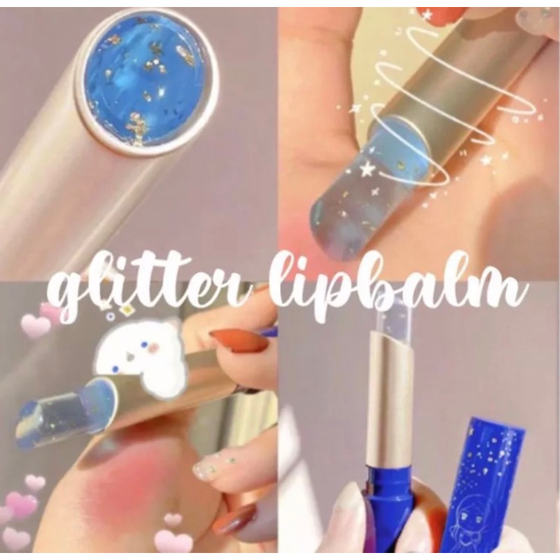 gliter lip balm