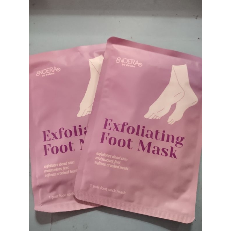 NOERA EXFOLIATING FOOT MASK