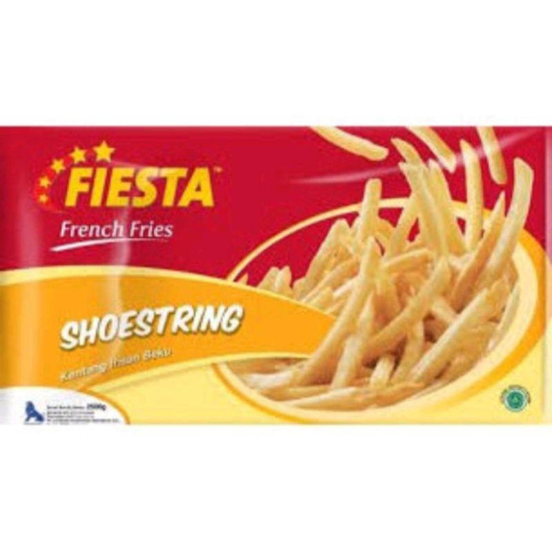 

Kentang goreng frozen Fiesta kentang goreng 500gr