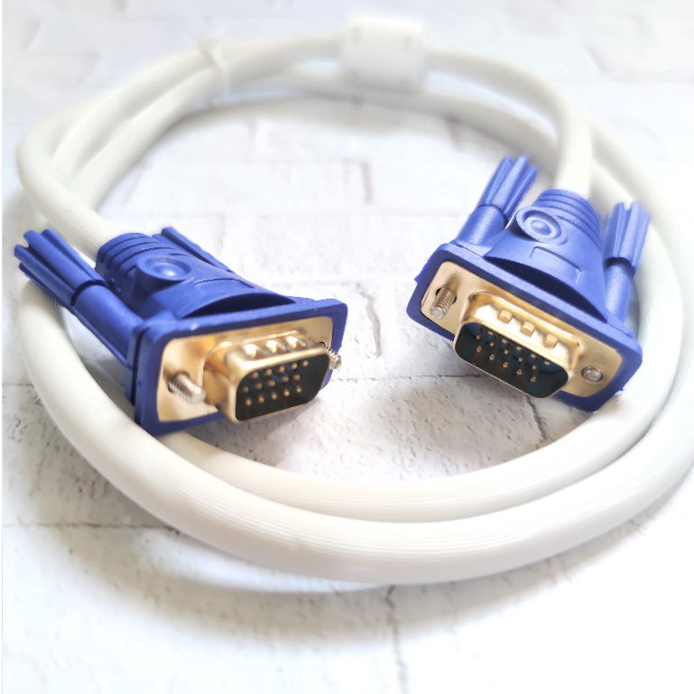 KABEL VGA 1.5M HIGH QUALITY (GOLD PLATED) / VGA 1.5 METER / VGA 1.5 M