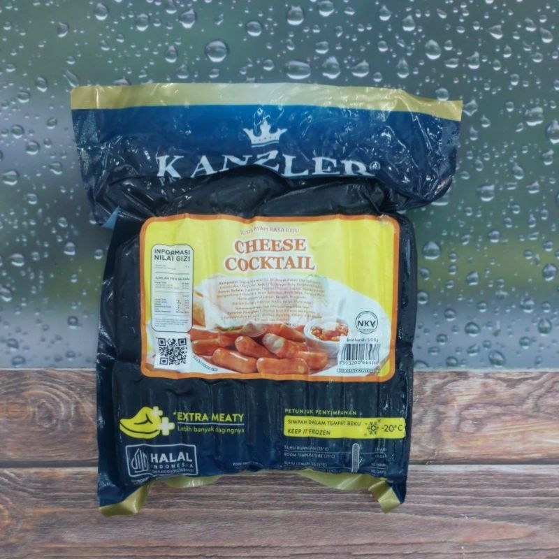 

KANZLER CHEESE COCKTAIL SAUSAGE 500GRAM