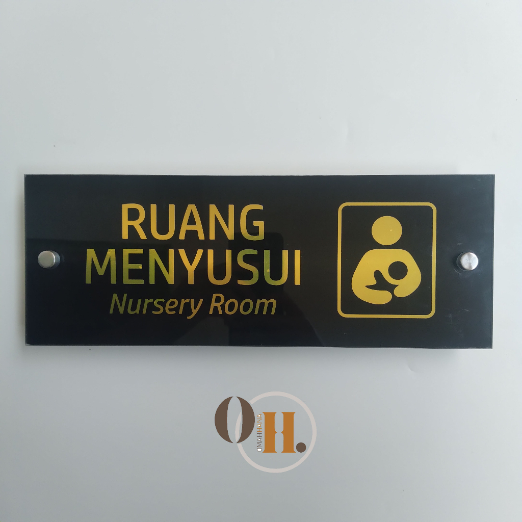 

Akrilik Ruang Menyusui - Akrilik Ruang Nursery Room - Ruang Laktasi - Nama Ruang - Puskesmas