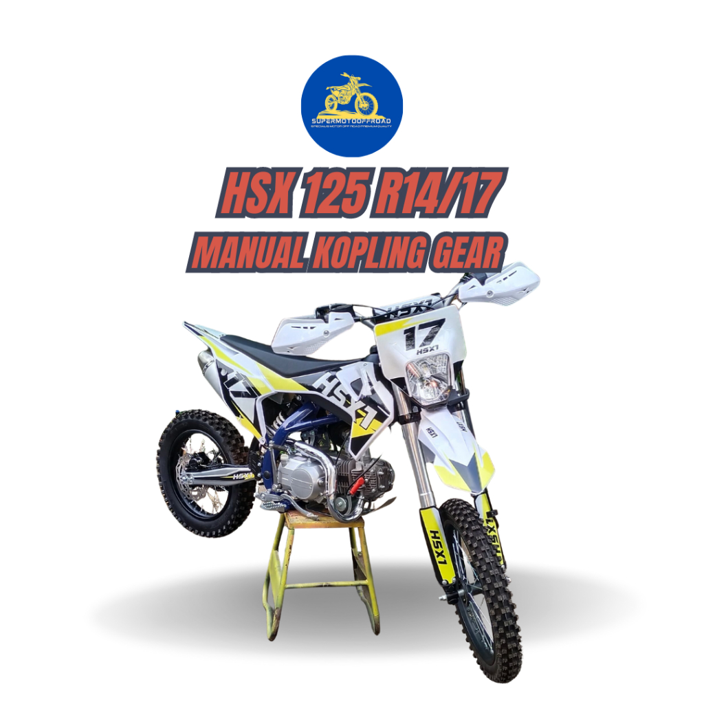 MINI TRAIL HSX 125 CC 14/17 LED 2022 | Motor Mini Trail Anak | Mini Trail Offroad