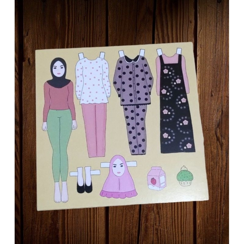 KIYOWO BP BPAN//BEPEAN//MAINAN ORANG ORANGAN//PAPER DOLL//MAINAN KERTAS//BAJU BAJUAN//WONG WONGAN//M