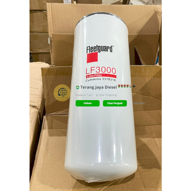 LF3000 / 3318853 LUBE FILTER FLEETGUARD