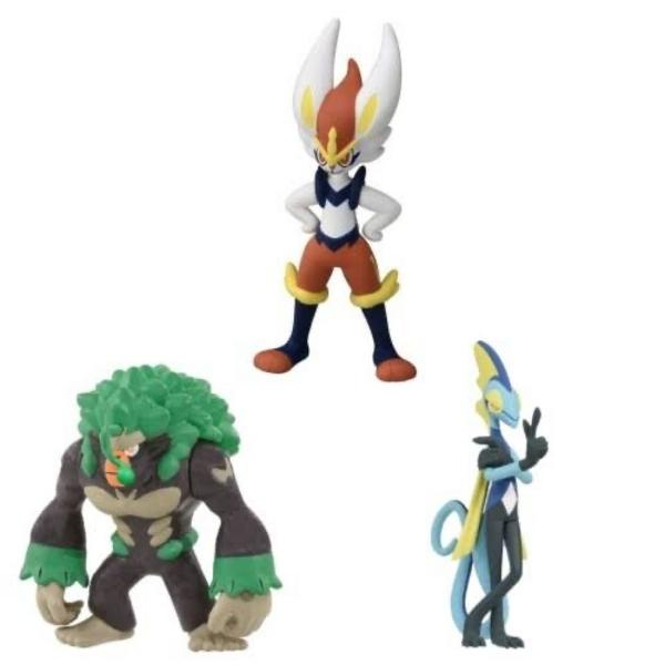 Moncolle Inteleon Moncolle Cinderace Moncolle Rillaboom 4CM NEW ORI TAKARA TOMY