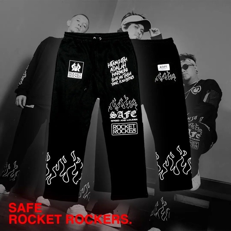Loosepants Music Merch - Rocket Rockers X Safe Industries