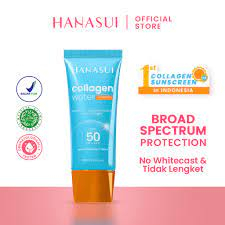 (BPOM) HANASUI COLLAGEN SUN SCREEN SPF 30 dan SPF 50