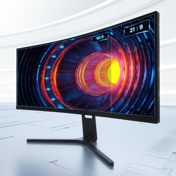 Xiaomi Mi Curved Gaming Monitor 30&quot; WFHD HDMI DP 200Hz, 99% sRGB Garansi Resmi