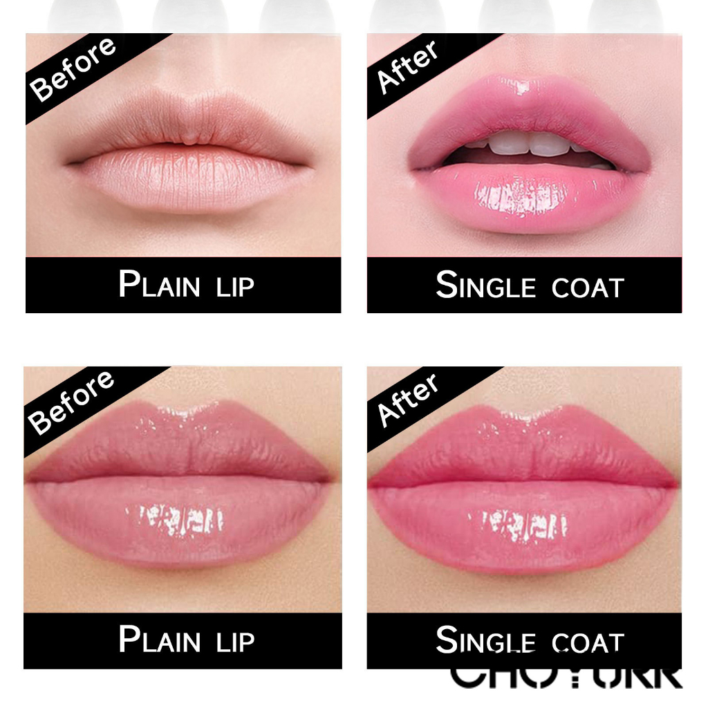 【COD】Lipstick Jelly Transparant Moisturizing Lipstick Bunga Kering  Perubahan Warna Lip Balm-CH