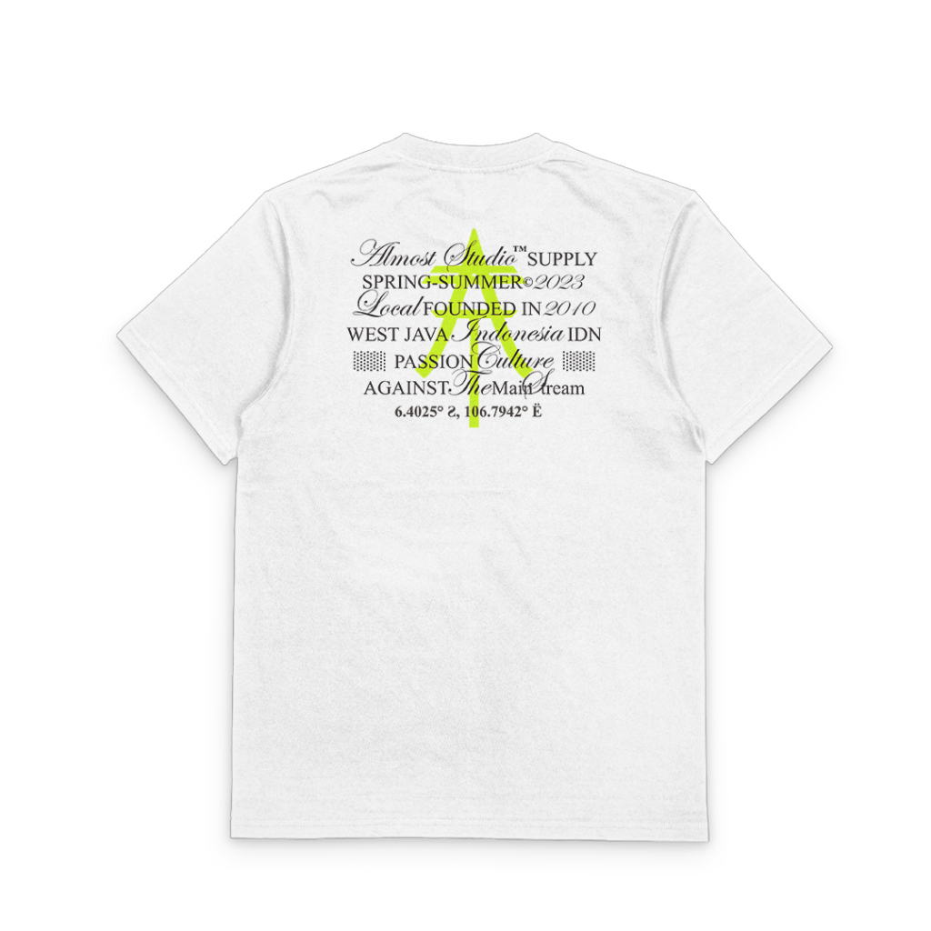 Almost Studio - T-Shirt - ASSP - White