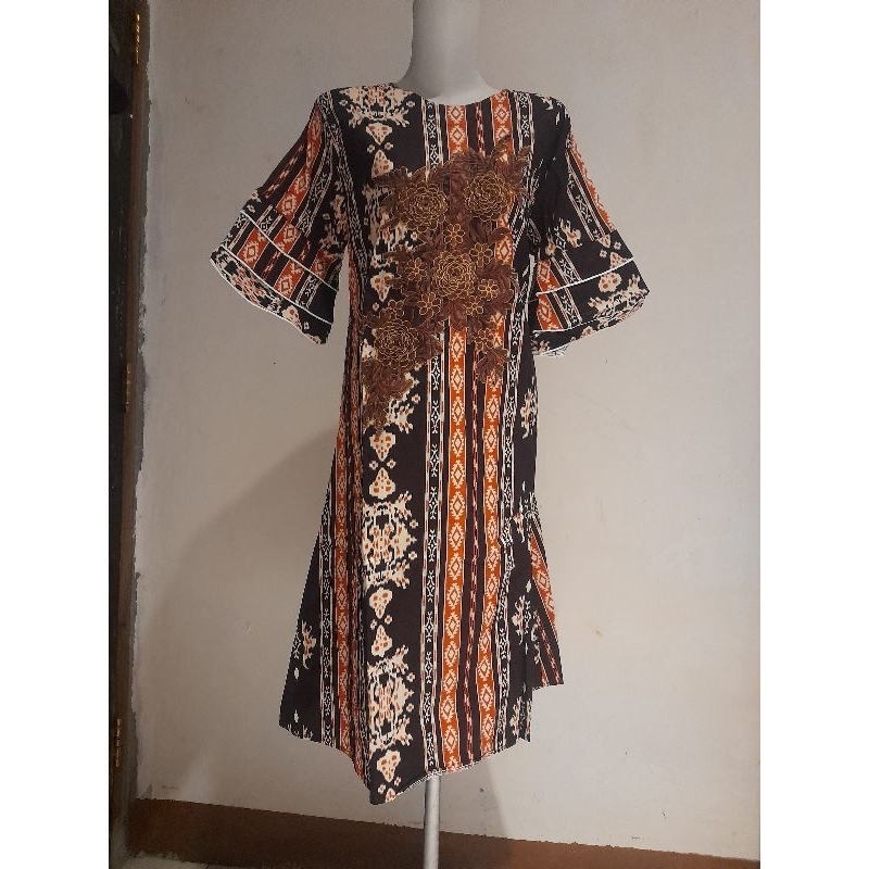 Dress Batik Bordir Saya Basic