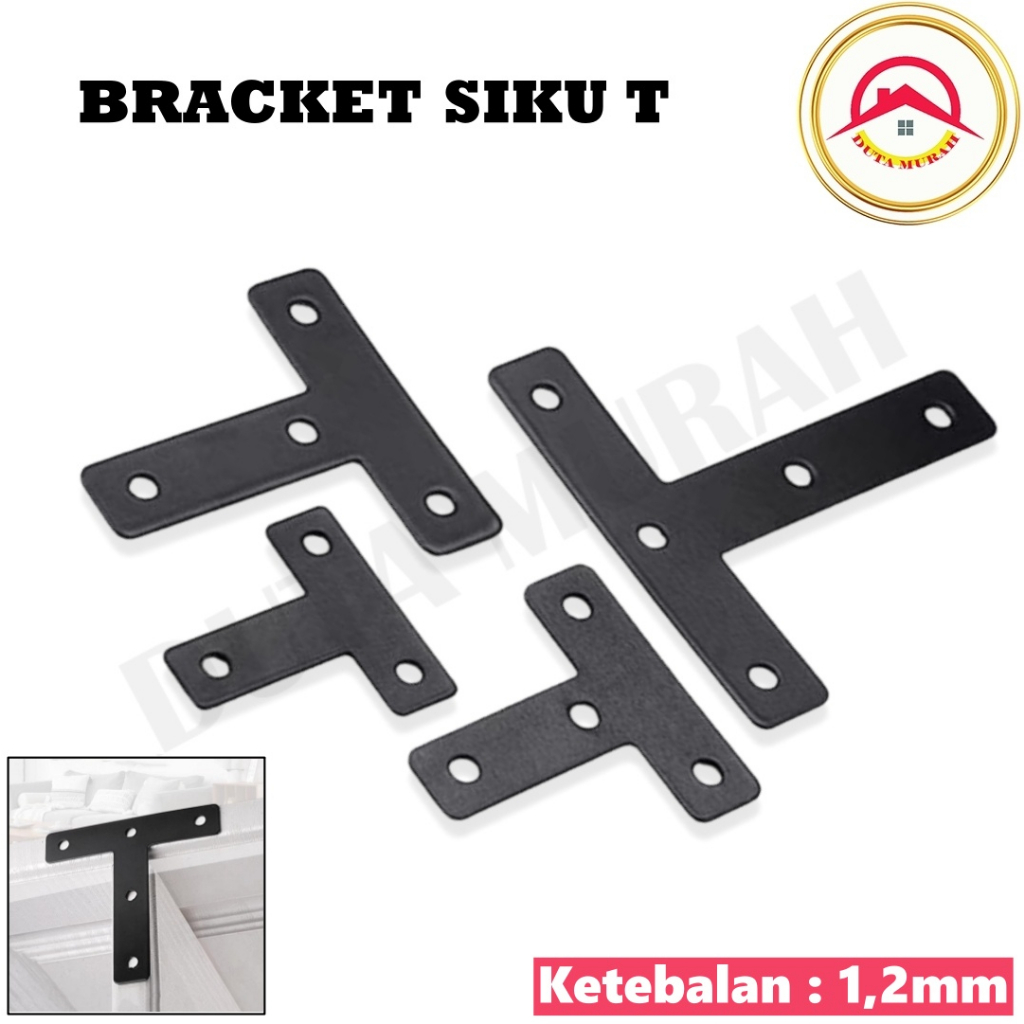 Plat Siku T / Siku Connector / Konektor T Stainless Steel 4 x 4, 6 x 6, 8 x 8