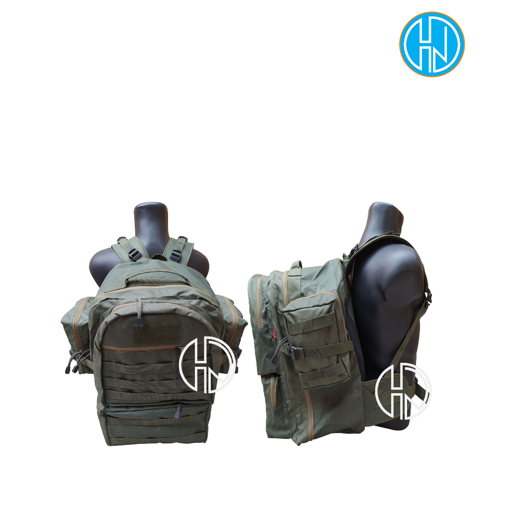 Tas ransel army jumbo tas punggung tni polri pendidikan