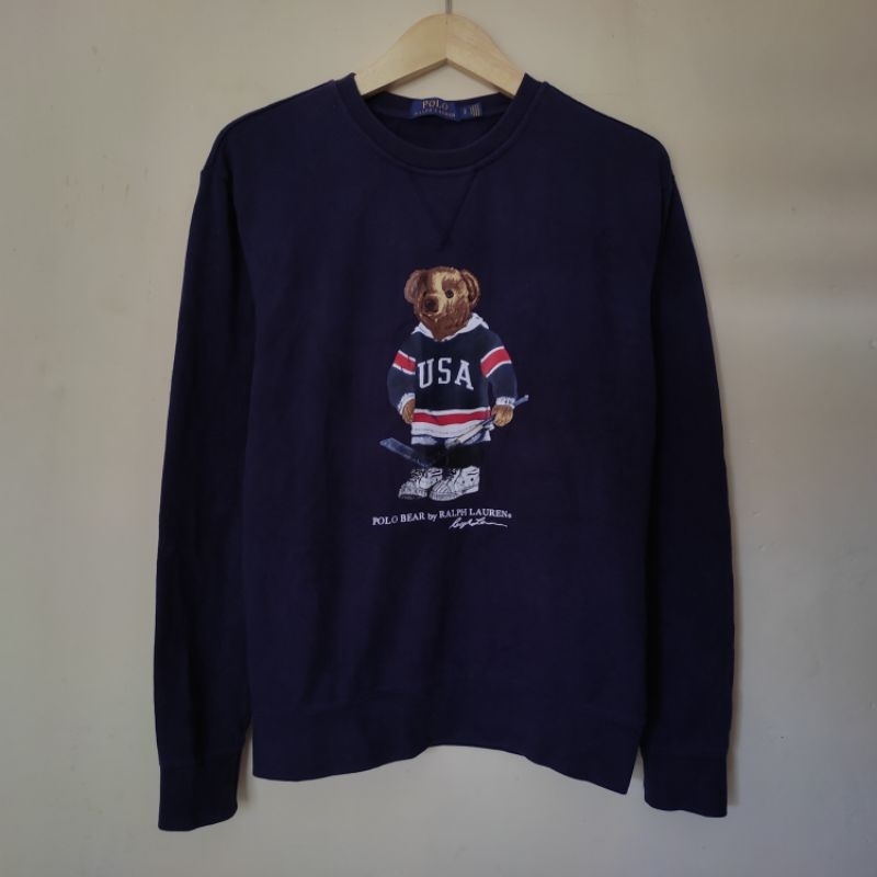 Crewneck Polo Ralph Laurent Bear vintage / Polo Bear Vintage