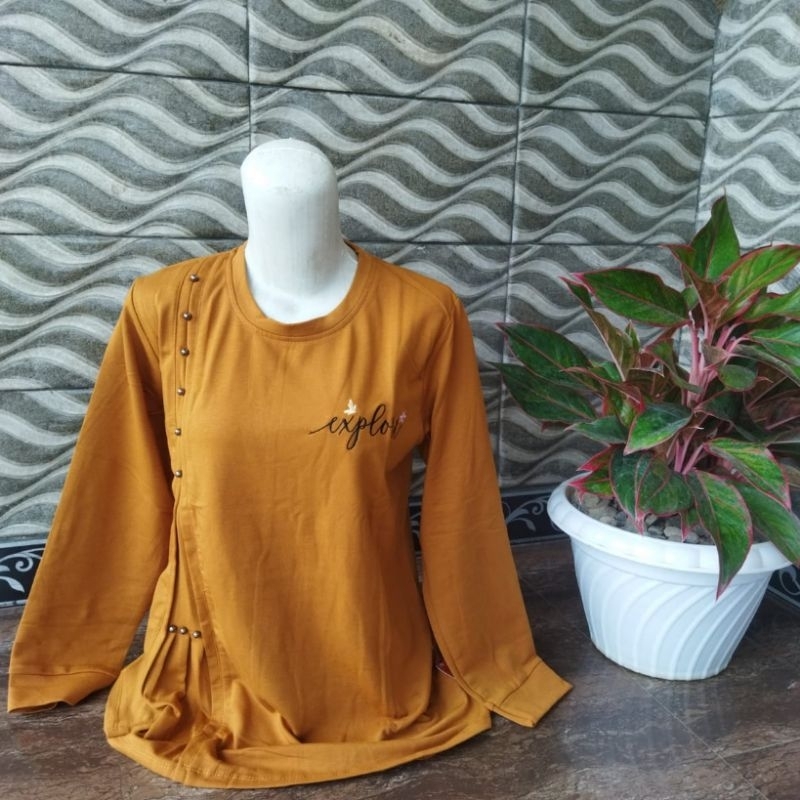 ATASAN,NADIA BLOUSE COTTON COMBED PREMIUM(MELAR,ADEM,TEBAL)