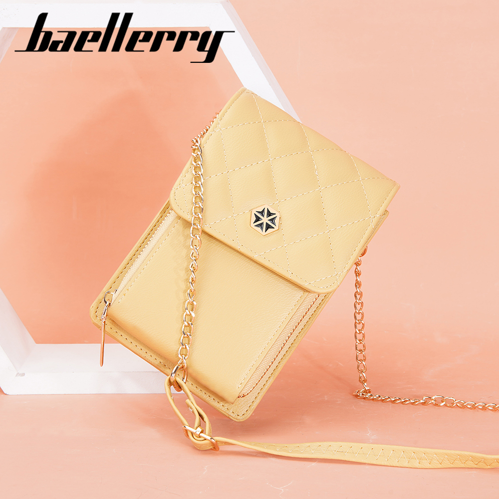 BAELLERRY N2391 Tas Selempang Wanita Tas Handphone Bahan Kulit PU Leather Premium WATCHKITE WKOS