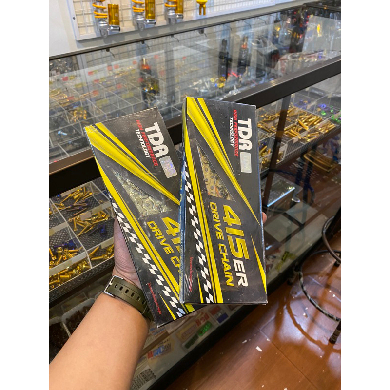 rantai tdr 415-130L/rantai TDR gold/rantai 415 gold/rantai sepeda motor