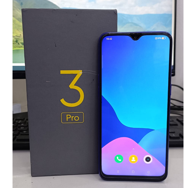 REALME 3 PRO 4/64 SECOND FULSET BERKUALITAS