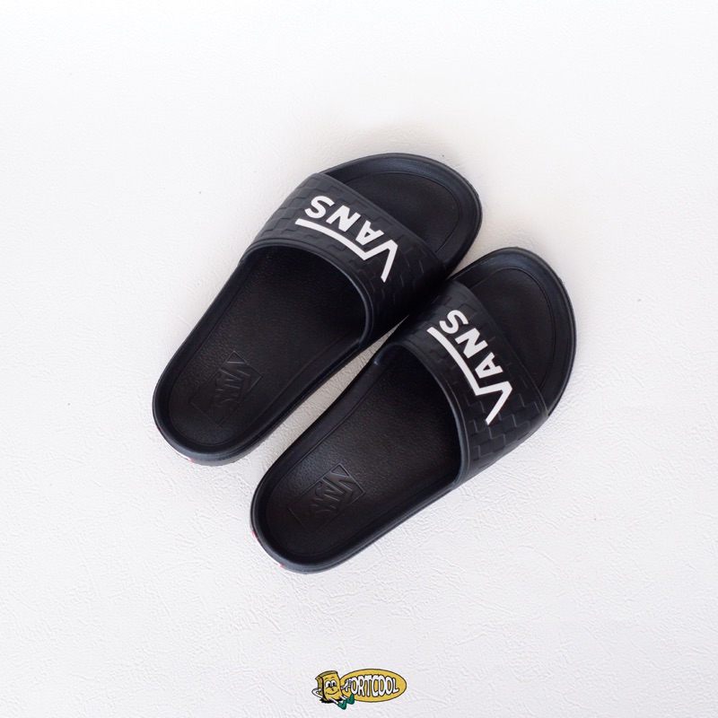 VANS SLIDE ON SLIPPER CHECKERBOARD ORIGINAL 100%  / SANDAL VANS JAPAN MARKET