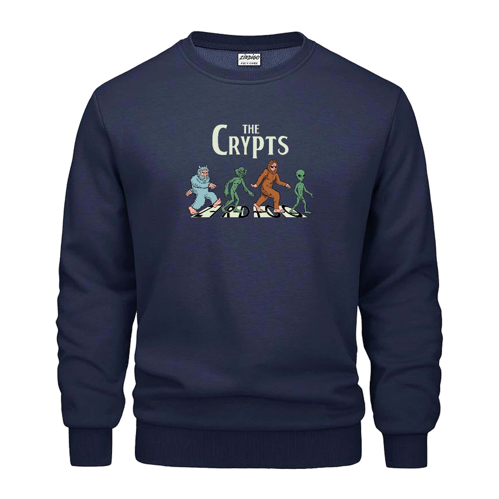 Zirdigo Sweater Basic Distro THE CRYPTS Print Quality