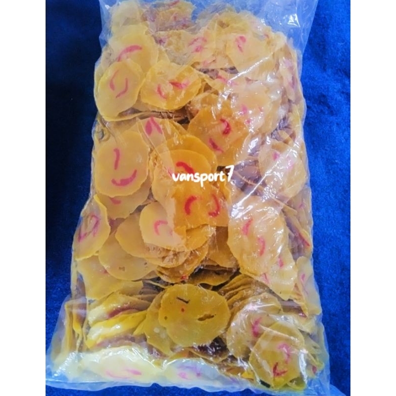 

KRUPUK GORENGAN WEDI/KRUPUK BAWANG GORENGAN PASIR (warna kuning)