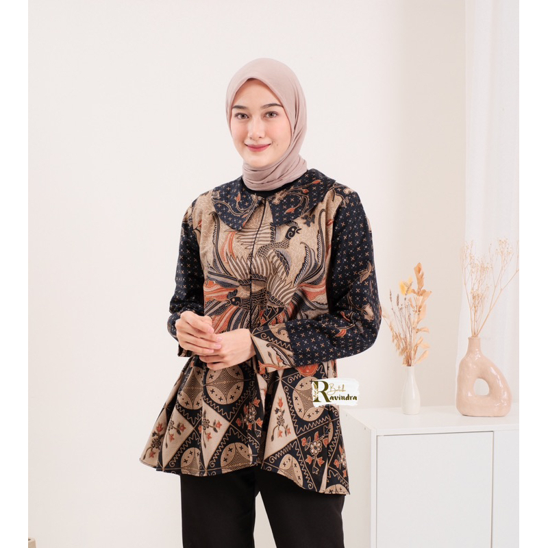 Blouse Batik Motif Ayam