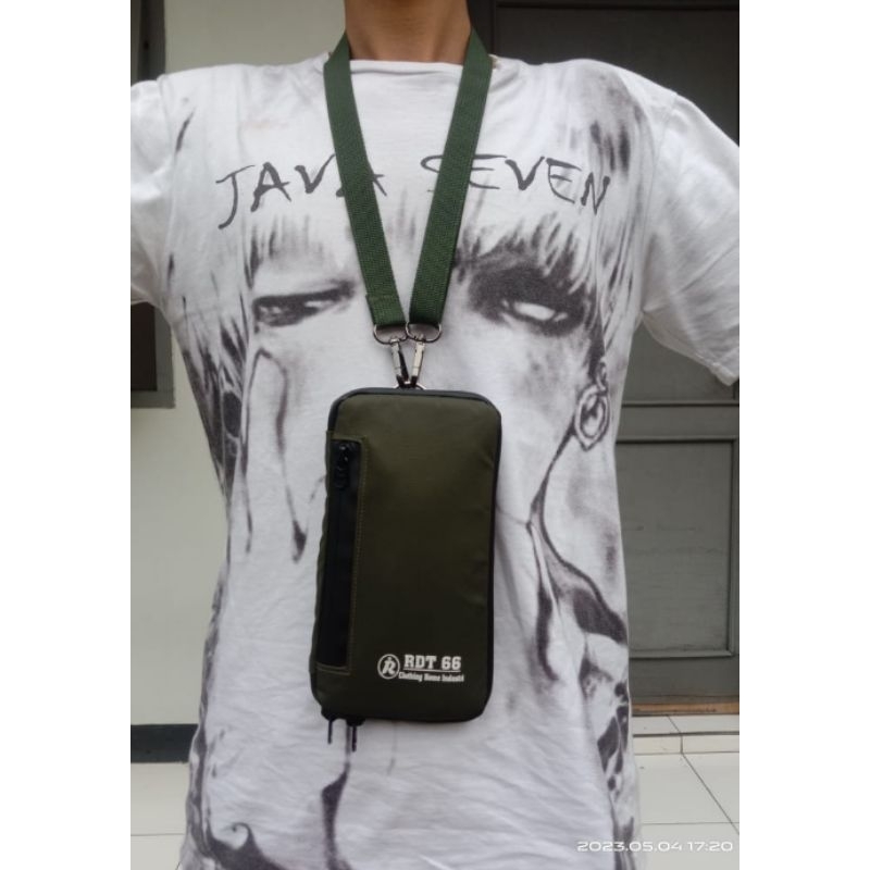 sling phone waterproof/tas selempang pria & wanita