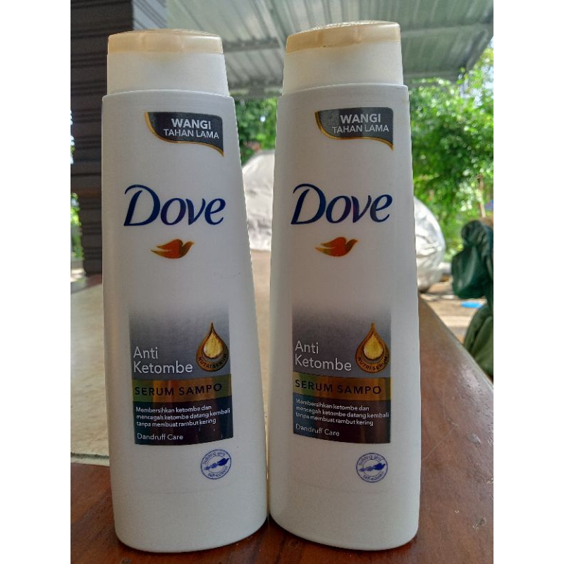 DOVE serum shampo total damage treatment dan dandruff care 135ml