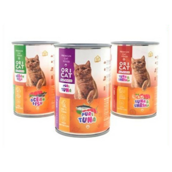 ORICAT KALENG 400gr SEMUA USIA ORI CAT WET FOOD