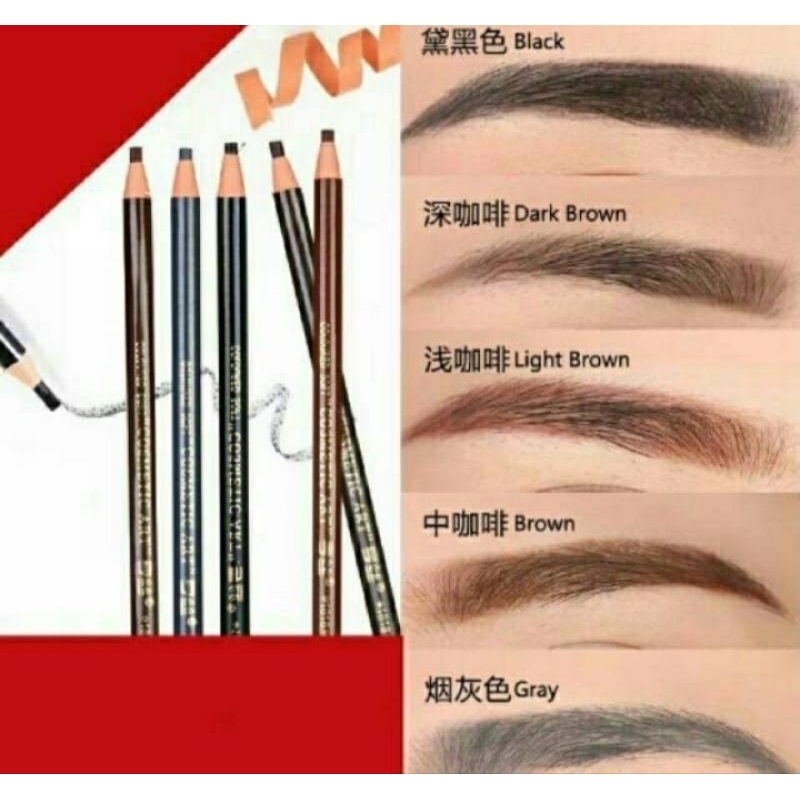 Pensil Alis tarik benang Hengsi  Original