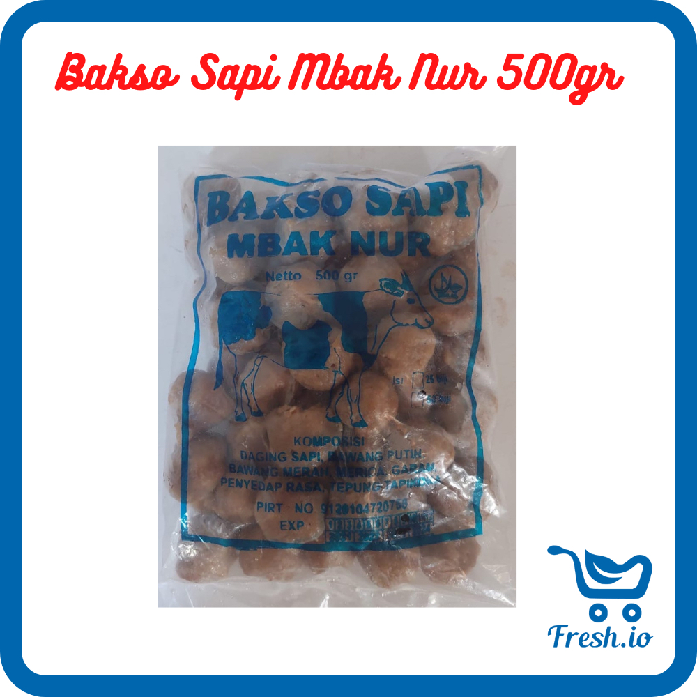 

Bakso Sapi Mbak Nur 500gr