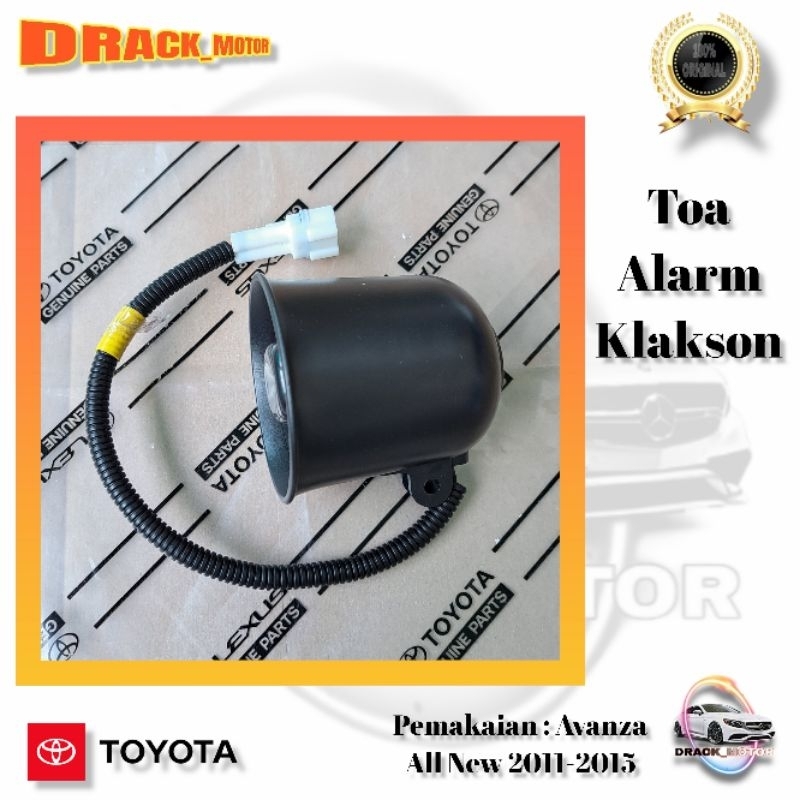 TOA ALARM SIRENE ALL NEW AVANZA 2011-2015 ORIGINAL KALAKSON TOA ALARM