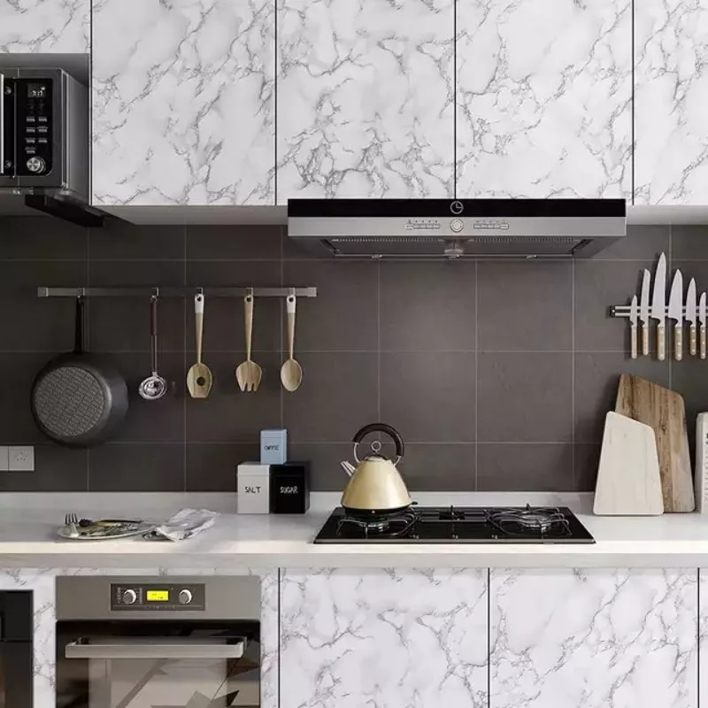 [COD] Wallpaper Stiker Marmer Putih Doff / Tidak Glossy Statuario Marmer Hitam Sticker Marble Marbel