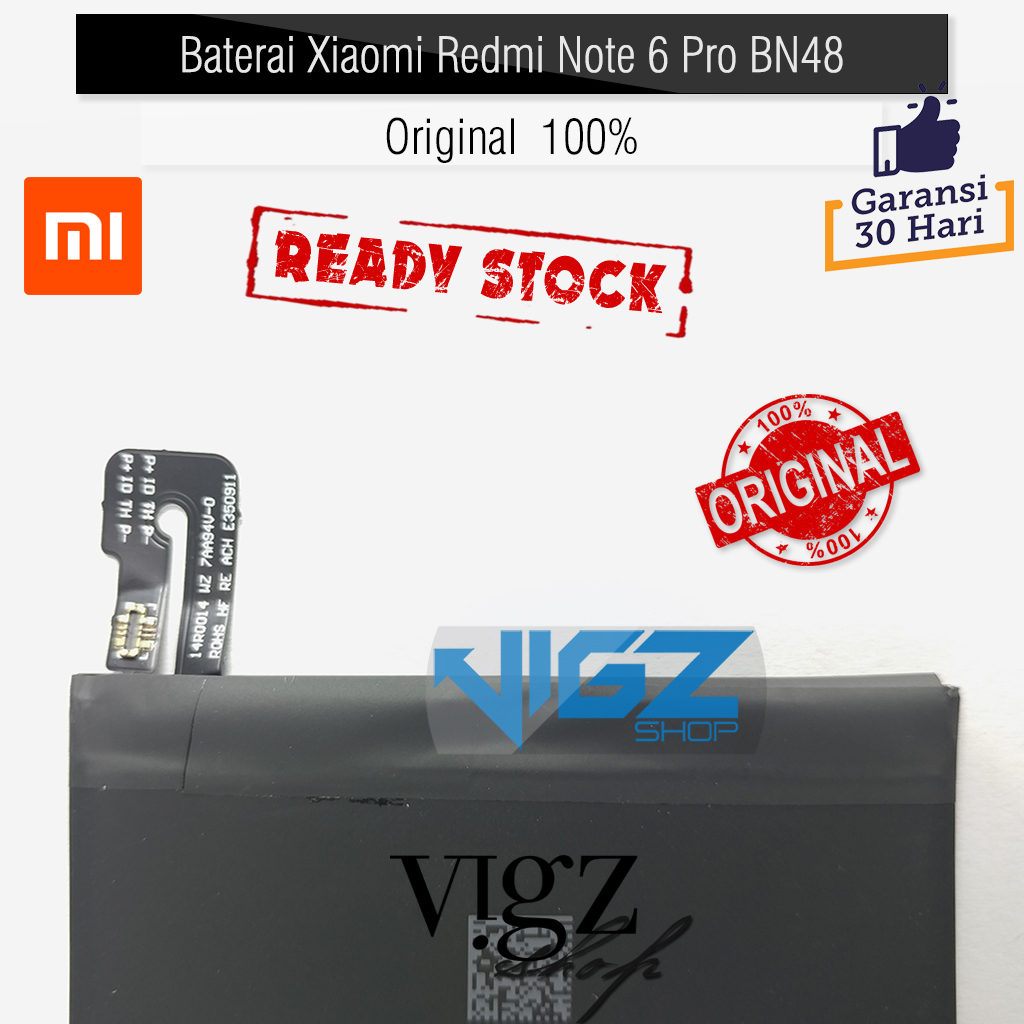 Baterai Xiaomi Redmi Note 6 Pro BN48 Original 100%