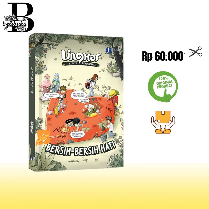 Komik Lingkar : Bersih-bersih Hati Komik Islam diskon komik remaja