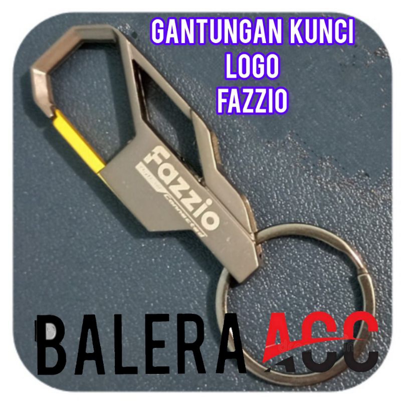 Gantungan kunci remote smart key Logo Yamaha Fazzio Kualitas PREMIUM