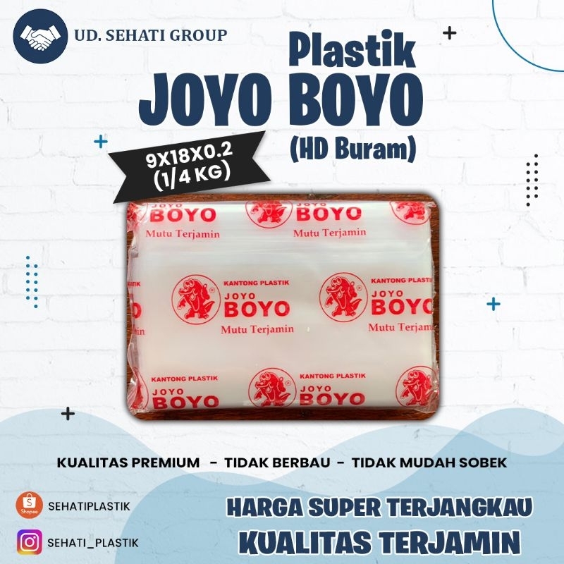Joyo Boyo HD 1/4, Plastik Joyo Boyo