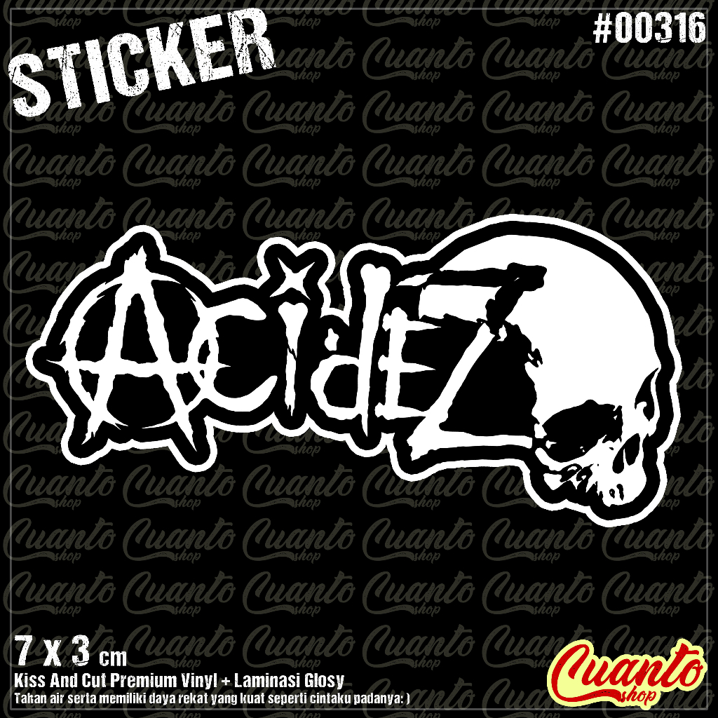 Sticker Acidez