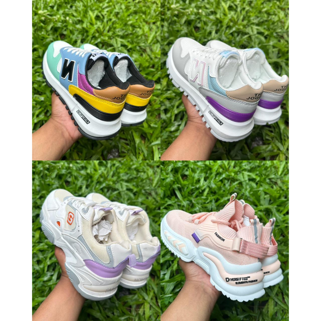 Sepatu Sneakers Wanita Sneakers Shoes Import Sepatu Wanita Import Olahraga Kasual Fashion Running Shoes SneakersWanita | IMPORT 2A
