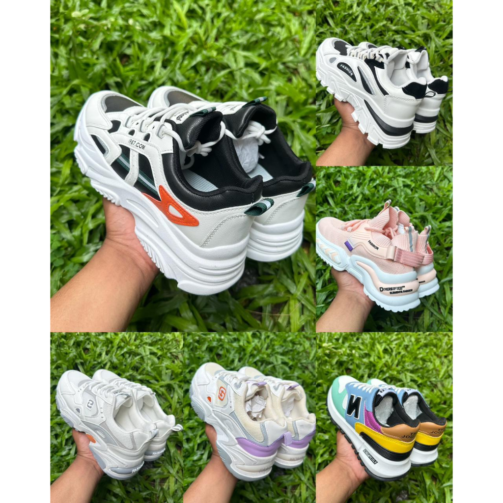 Sepatu Sneakers Wanita Import Sepatu Casual Sepatu Korea Sepatu Wanita Import Olahraga Kasual Fashion Running Shoes SneakersWanita | IMPORT 4A